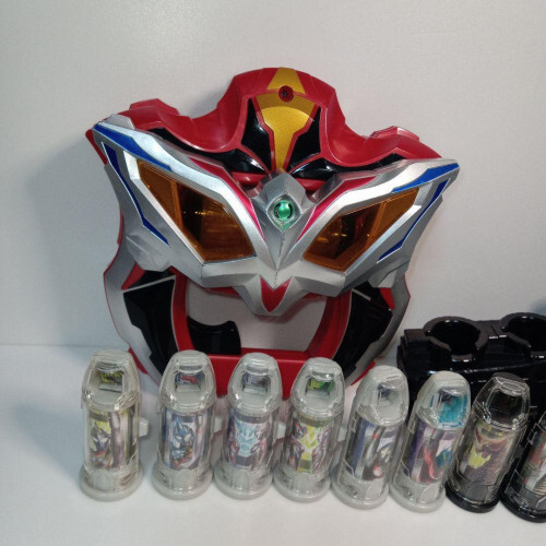 Bandai Ultraman Geed DX Geed Riser Ultra Zero Eye NEO Set 12 capsules included - Picture 2 of 12