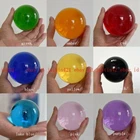 20-60MM Natural Multicolor Glass Crystal Sphere Large Crystal Ball Healing Stone