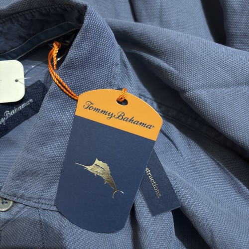 Tommy Bahama Men’s XXL Harrison Cord Night Swim Button Up Men's L/S Shirt NWT - Picture 9 of 17