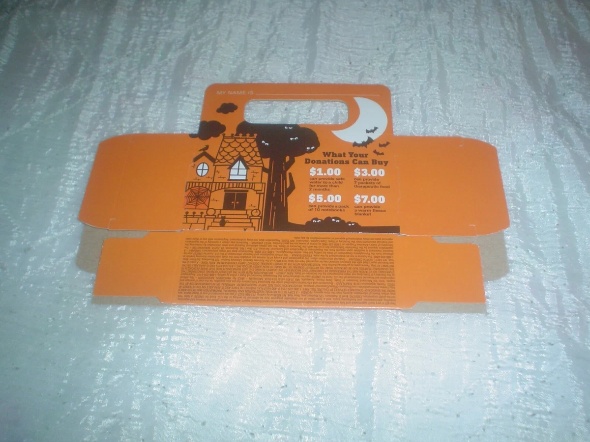 Unicef Trick Or Treat Boxes