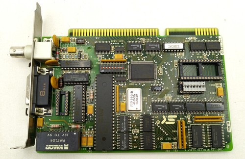 Micom Interlan NI5210 ISA Netzwerkkarte BNC 10BASE2 Koaxial AUI 60-10-002-008 - Picture 2 of 5