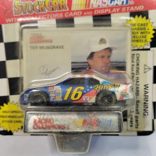 TED MUSGRAVE #16 1995 RACING CHAMPIONS STOCK CAR 1:64 NASCAR VINTAGE - Picture 7 of 13