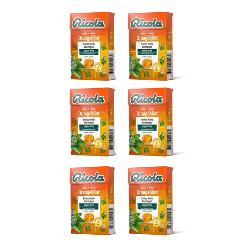 6 Flavors Ricola Swiss Herb Candy Lozenges Sugar Free 40g US - Picture 9 of 25