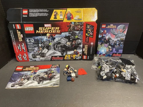 LEGO Marvel Super Heroes: Avengers Hydra Showdown (76030) 100% Complete W Box