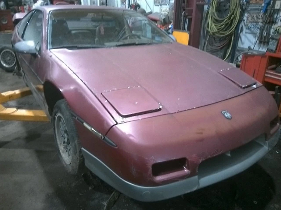 Columna de dirección cambio de piso con rueda inclinable para 87-88 FIERO 117336 Foto 3 de 4