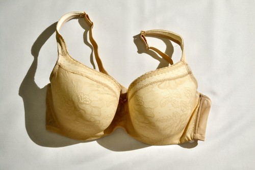 Reggiseno balconcino Cacique moderno pizzo leggermente foderato 42DD caffè moka - Foto 4 di 6