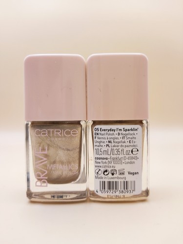 CATRICE BRAVE METALLICS Nail Polish Nagellack , FARBEAUSWAHL,NEU - Bild 3 von 6