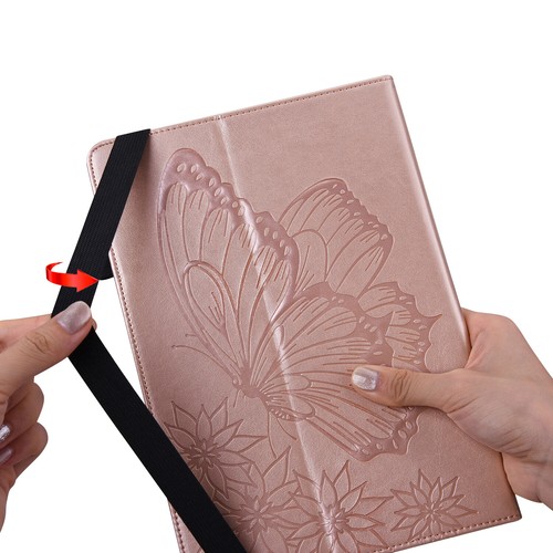 Funda con Soporte de Cuero Abatible Mariposa para Samsung Galaxy Tab A8 10.5 2021 X200 - Imagen 42 de 62