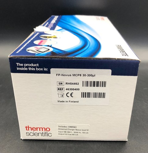 Thermo 46300400 Finnpipette 30-300μL Novus 8ch Mehrkanal Elektronische Pipette - Bild 1 von 12
