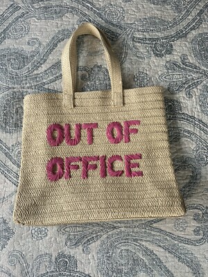【BTB Los Angeles】Journey トラベルトート リゾート BTB Los Angeles “Out Of Office” Lined Beach Bag Vacation
