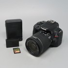 Canon Eos Rebel Sl1 Digital Slr Camera w/ 18-55mm lens - 2,822 Clicks!