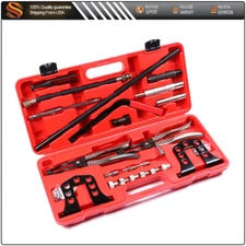 23PCS Steel Valve Spring Compressor Stem Seal Installer Remover Tool Set