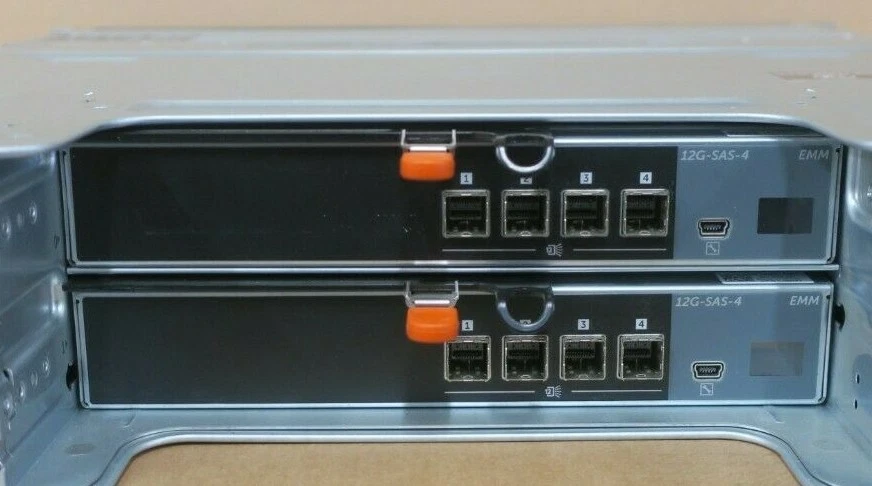 Dell Compellent SC420 Expansion Enclosure 24x 2.5" SAS Bays 2x 12G-SAS-4 2x PSU - Image 4 of 4