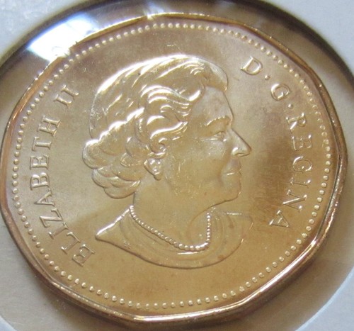 2006 Canada Olympics Lucky Loonie Coin. UNC. One Dollar $1 Loon - Picture 2 of 2