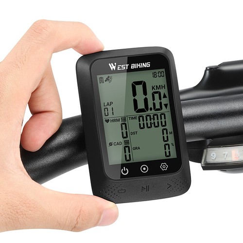 WEST BIKING Waterproof Wireless Bike Bicycle GPS Computer Speedometer Odometer - Picture 3 of 26