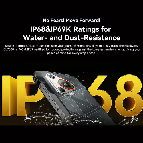 Blackview BL7000 5G AI Outdoor Smartphone 24GB+256GB Android 15 120Hz NFC Handy - Bild 9 von 26