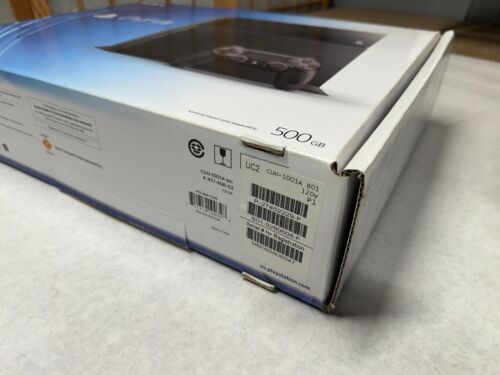 Sony PlayStation 4 PS4 500 GB Console Nera Gaming 2x Controller CUH-1001A FUNZIONANTE - Foto 14 di 14