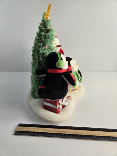 Hallmark Jingle Pals Snowman Penguins Trio Rockin Around the Christmas Tree 2006 - Picture 4 of 13