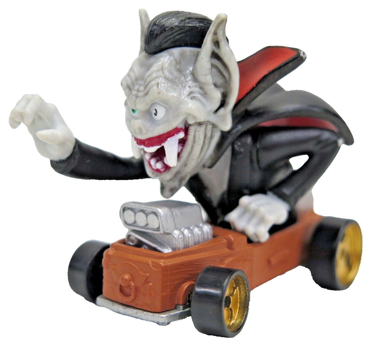 Lot 2013 Creata Monster 500 Drac Attack Coffin & Chainsaw Maverick