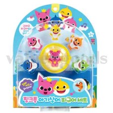 Pinkfong Baby Shark Family Figure 6 SET Korean Toy Figures/