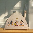 Vtg Disney Pop-Up Picnic Food Cover Tent Umbrella White Mesh Mickey Mouse TAIWAN