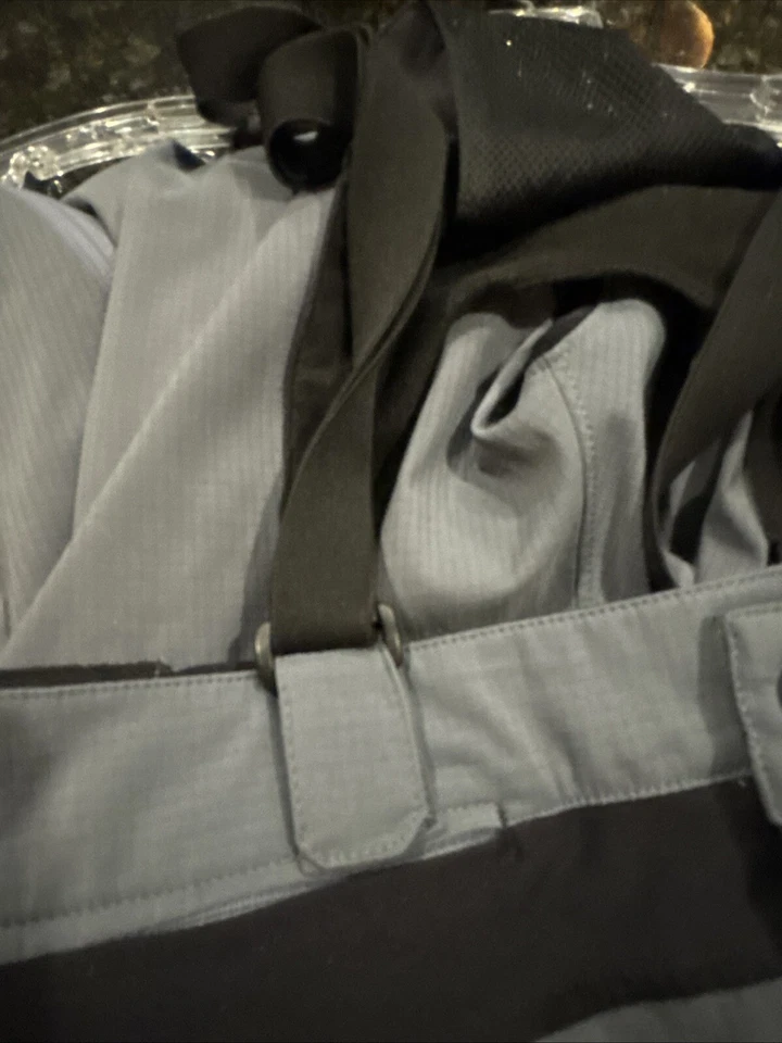 Pantalones softshell Marmot polar esquí nieve negros talla mediana tirantes extraíbles Foto 3 de 4