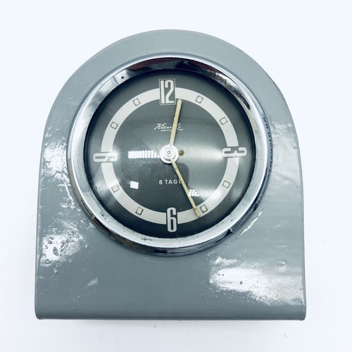KIENZLE 8 DAYS TAGE CLOCK UHR OLDTIMER WITH RING VINTAGE VW BEETLE MERCEDES BMW - Picture 5 of 8