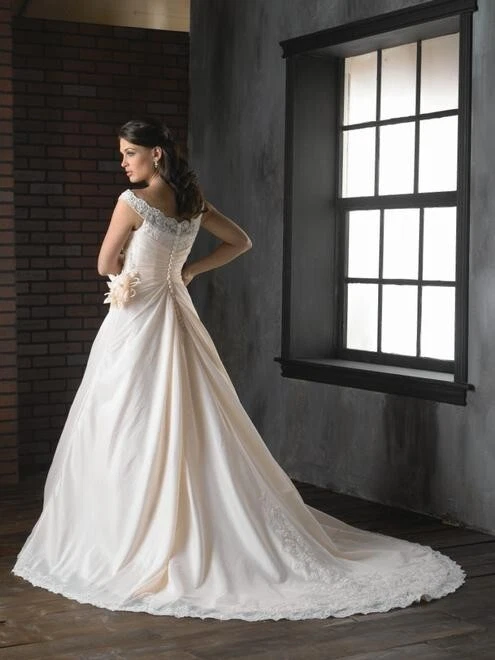 House of Wu Colección Privada 110086 Vestido de Novia Vestido de Novia Talla 14 Nuevo Con Etiquetas Foto 3 de 4