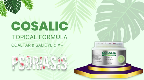Pomada Cosalic 100 g/3,52 oz con alquitrán de hulla y ácido salicílico para psoriasis, eccema. - Vídeo 1 de 1