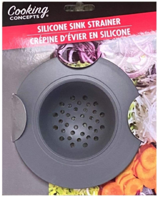 #ad Sink Strainer Silicone GRAY Filter Protector Kitchen Food Drain Debris Trap $6.93