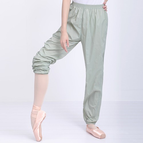 Pantaloni da ballo donna balletto danza larghi sport pantaloni etnici costume - Foto 6 di 18