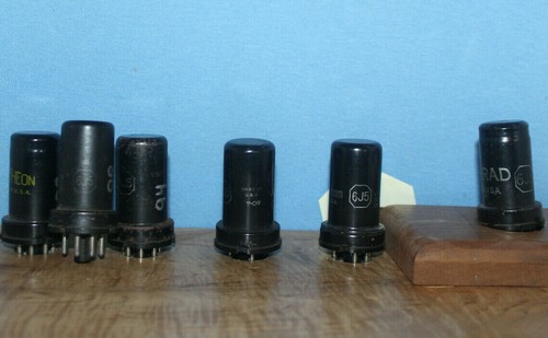 Radio Tubes 6J5 Mixed Brands RCA Ken Rad Etc Quantity 6 - Picture 3 of 3