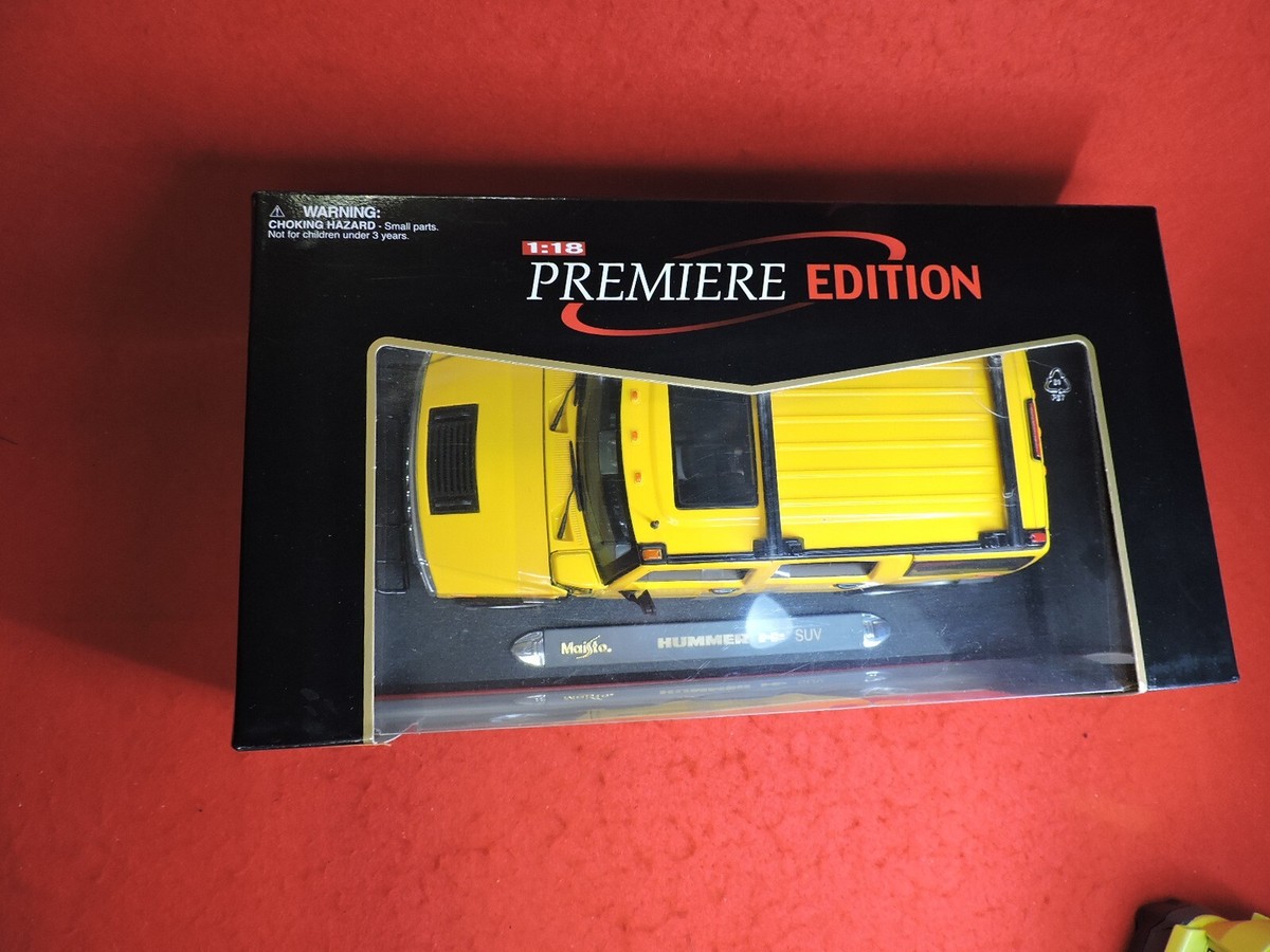 Maisto Premier Edition Hummer H2 SUV 1 18 for sale online | eBay
