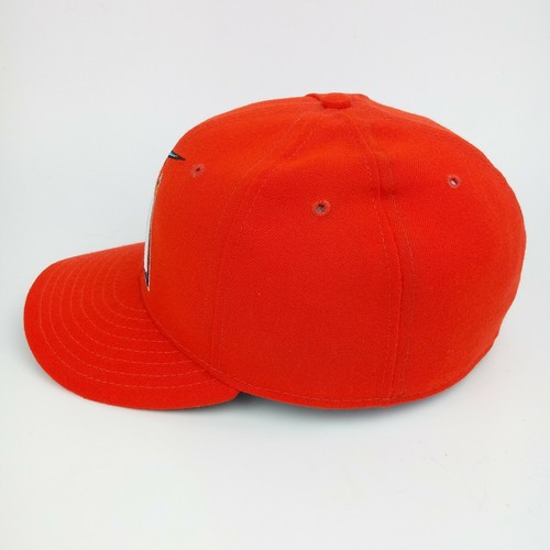 Miami Marlins Baseball Hat Size 7 3/4" On-Field Fitted Cap New Era 5950 Orange - Picture 7 of 12