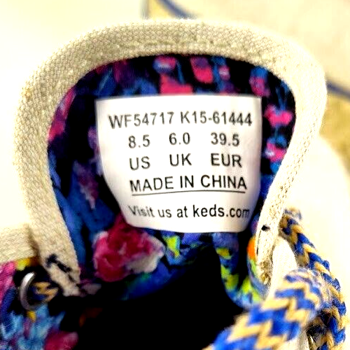 Keds Woman's Espadrille Platform Sneakers Size 8.5 Shoes Keds Cream - Bild 9 von 9