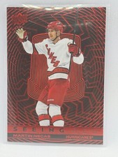 Martin Necas Seeing Red 23-24 Upper Deck Extended Series Hockey # SR-30
