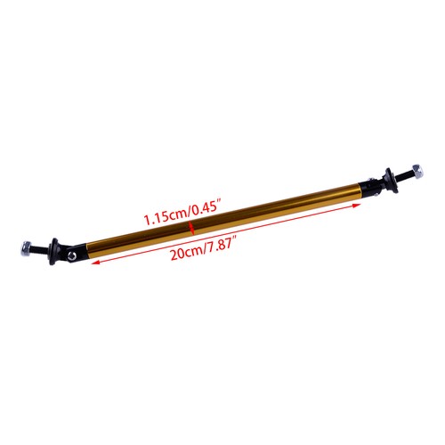 2Pcs Gold 20cm Adjust Front Bumper Lip Splitter Strut Rod Tie Support Bars Hot - Picture 5 of 7