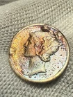 1920-D Mercury Dime, BU+ Grainy Better Date Lower Mintage Denver Toned Pitted *