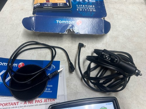 TomTom 540-TM XXL 5" Widescreen GPS Lifetime Traffic & Maps US Canada & Mexico - Picture 2 of 6