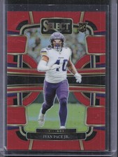 2023 Panini Select #64 Ivan Pace Jr. Red Prizms #/99