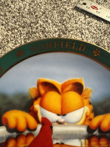 The Danbury Mint Garfield Collector Plate - It's Not The Having B5532 - Picture 2 of 5