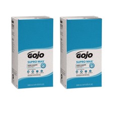 GOJO 7572 SUPRO MAX 5000 mL Hand Cleaner Refill for PRO TDX Dispenser (2/CT) New