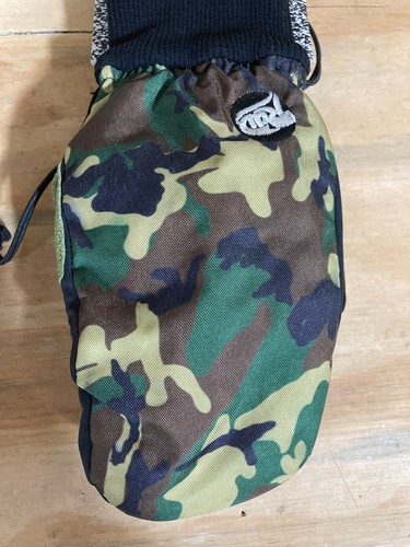 Rad The Ripper Mitten Snowboard Handschuhe - Small - Camouflage - Neu - Griffig - Bild 3 von 8