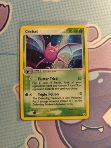 Pokémon card TCG Crobat 3/101 Hidden Legends 2004 English Holo foil Rare nm 151