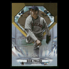 Bob Feller #DGC-59 2022 Topps Chrome Update Diamond Greats Cleveland Indians MLB