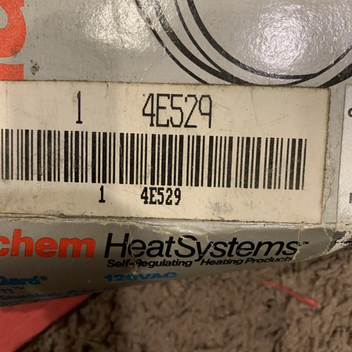 Raychem Heatsystems Wintergard Gardian Pipe Heating Cable W51-12P Cable - Picture 4 of 4