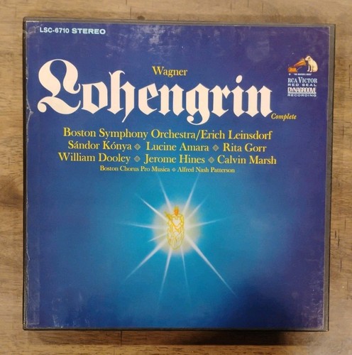 Wagner: Lohengrin Complete - Boston Symphony -RCA Victor 5LP 1966 LSC-6710 Vinyl - 第 1/7 張圖片