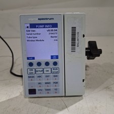 Baxter Sigma Spectrum 8.00.04 w/o Battery Infusion Pump