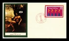 US COVER HAPPY BIRTHDAY SPECIAL OCCASIONS FDC HAND CANCEL PASTED ON CACHET