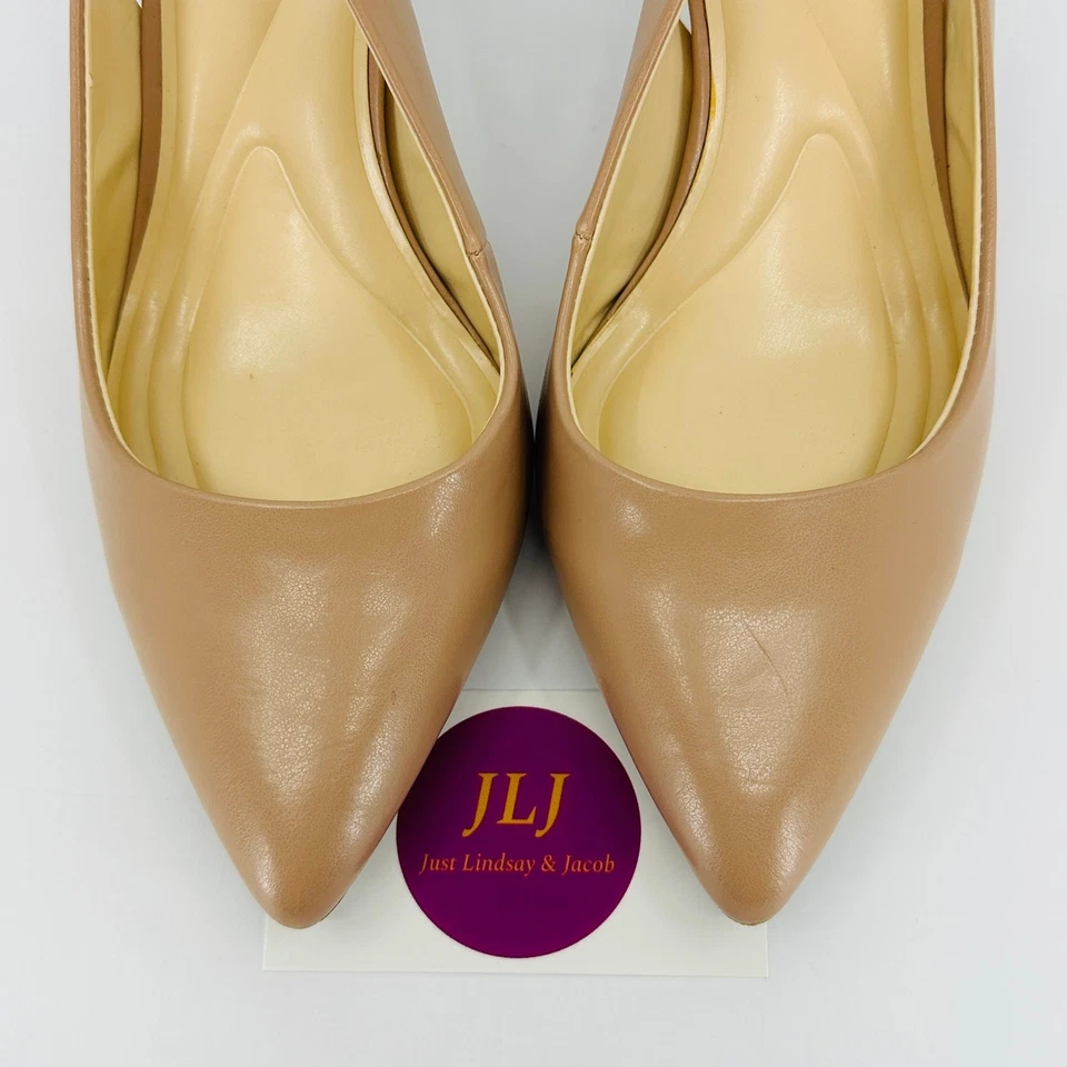 Jessica Simpson Mujer Lallita Desnudo Punta Punta Cordones Zapatos de salón Talla 8 Foto 4 de 4